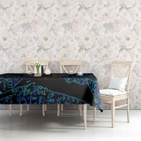 Odin Raven Viking Tablecloth with Valknut and Runes Norse Mythology and Magic Tribute - Wonder Print Shop
