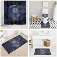 Dreamcatcher Native American Bathroom Set Feathers and Starry Night Sky The Dream Weaver Theme - Wonder Print Shop