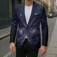 Dreamcatcher Native American Blazer Feathers and Starry Night Sky The Dream Weaver Theme - Wonder Print Shop