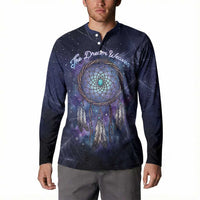 Dreamcatcher Native American Button Sweatshirt Feathers and Starry Night Sky The Dream Weaver Theme - Wonder Print Shop