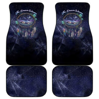 Dreamcatcher Native American Car Mats Feathers and Starry Night Sky The Dream Weaver Theme - Wonder Print Shop