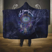 Dreamcatcher Native American Hooded Blanket Feathers and Starry Night Sky The Dream Weaver Theme - Wonder Print Shop
