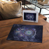 Dreamcatcher Native American Puzzle Feathers and Starry Night Sky The Dream Weaver Theme - Wonder Print Shop