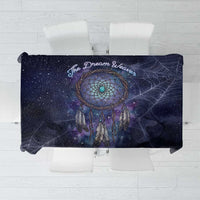 Dreamcatcher Native American Tablecloth Feathers and Starry Night Sky The Dream Weaver Theme - Wonder Print Shop