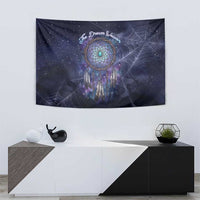 Dreamcatcher Native American Tapestry Feathers and Starry Night Sky The Dream Weaver Theme - Wonder Print Shop