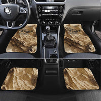 Buffalo Skull Native American Car Mats Tribal Symbols and Mountain Scene Great Herd and Plains Guardians - Wonder Print Shop