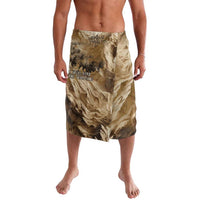 Buffalo Skull Native American Lavalava Tribal Symbols and Mountain Scene Great Herd and Plains Guardians - Wonder Print Shop