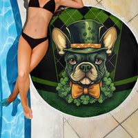 In My Veins Flows The Blood Of Irish Rebels Beach Blanket - Wonder Print Shop