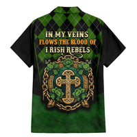 In My Veins Flows The Blood Of Irish Rebels Family Matching Mermaid Dress and Hawaiian Shirt - Wonder Print Shop