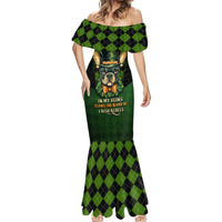 In My Veins Flows The Blood Of Irish Rebels Mermaid Dress - Wonder Print Shop