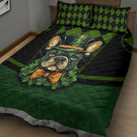 In My Veins Flows The Blood Of Irish Rebels Quilt Bed Set - Wonder Print Shop