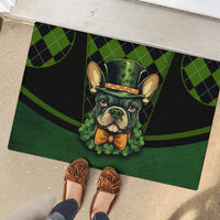 In My Veins Flows The Blood Of Irish Rebels Rubber Doormat - Wonder Print Shop