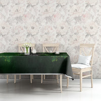 Irish Cross Mix With Shamrock Floral Tablecloth - Wonder Print Shop