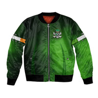 Irish Pride - Skull Cross Mix Bomber Jacket - Wonder Print Shop