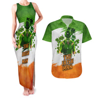 The Irish Man Couples Matching Tank Maxi Dress and Hawaiian Shirt - Wonder Print Shop