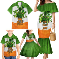 The Irish Man Family Matching Mermaid Dress and Hawaiian Shirt - Wonder Print Shop