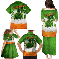 The Irish Man Family Matching Puletasi and Hawaiian Shirt - Wonder Print Shop