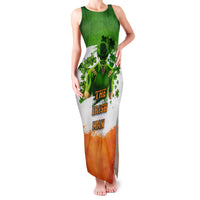 The Irish Man Family Matching Tank Maxi Dress and Hawaiian Shirt - Wonder Print Shop