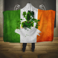 The Irish Man Hooded Blanket