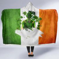 The Irish Man Hooded Blanket