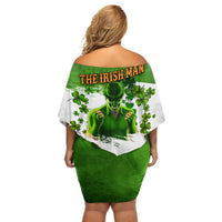 The Irish Man Off Shoulder Short Dress - Wonder Print Shop