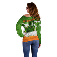 The Irish Man Off Shoulder Sweater - Wonder Print Shop