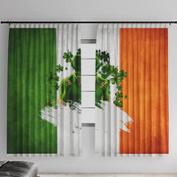 The Irish Man Window Curtain - Wonder Print Shop