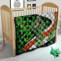 Patrick Day - Irish Cross - Lucky Girl Quilt - Wonder Print Shop