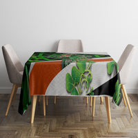 Patrick Day - Irish Cross - Lucky Girl Tablecloth - Wonder Print Shop