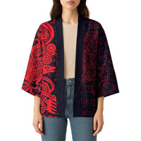 Norse Viking Dragon Kimono Celtic Knotwork and Runic Mythology Art