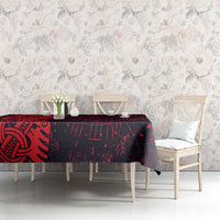 Norse Viking Dragon Tablecloth Celtic Knotwork and Runic Mythology Art