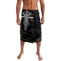 Viking Runes and Norse Mythology Symbols Lavalava Celtic Knotwork Tribal Illustration Style