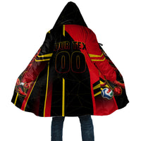 Personalized Belgium Soccer Red Devils Mascot Cloak Royal Belgian Football Geometric Simple Style
