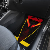 Personalized Belgium Soccer Car Mats Belgian Football Pride Red Devils Mascot
