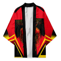 Personalized Belgium Soccer Kimono Belgian Football Pride Red Devils Mascot