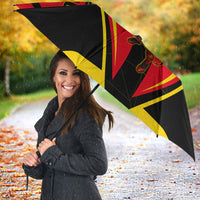 Personalized Belgium Soccer Umbrella Belgian Football Pride Red Devils Mascot