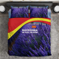Macedonia Bedding Set with Lavender Field and Bloom Curve Design - Wonder Print Shop