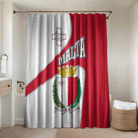Malta Bathroom Set with Coat of Arms and Island Map Design - Wonder Print Shop