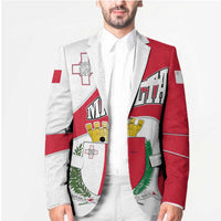 Malta Blazer with Coat of Arms and Island Map Design - Wonder Print Shop