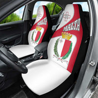 Malta Car Seat Cover with Coat of Arms and Island Map Design - Wonder Print Shop