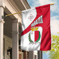 Malta Garden Flag with Coat of Arms and Island Map Design - Wonder Print Shop