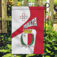 Malta Garden Flag with Coat of Arms and Island Map Design - Wonder Print Shop