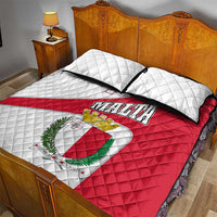 Malta Quilt Bed Set with Coat of Arms and Island Map Design - Wonder Print Shop