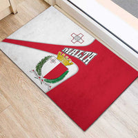 Malta Rubber Doormat with Coat of Arms and Island Map Design - Wonder Print Shop