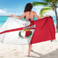 Malta Sarong with Coat of Arms and Island Map Design - Wonder Print Shop