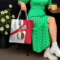 Malta Tote Bag with Coat of Arms and Island Map Design - Wonder Print Shop