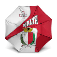 Malta Umbrella with Coat of Arms and Island Map Design - Wonder Print Shop