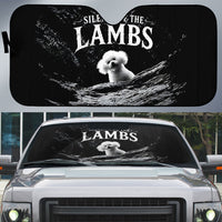 A Little Lamb in the Killer Silence Cute Serial Dog Auto Sun Shade Pet Lover