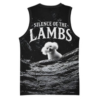 A Little Lamb in the Killer Silence Cute Serial Dog Basketball Jersey Pet Lover