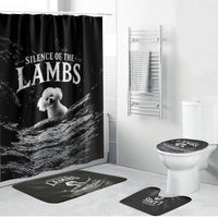A Little Lamb in the Killer Silence Cute Serial Dog Bathroom Set Pet Lover
